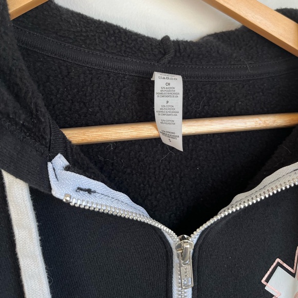 EMS Star Of Life Black Hooded Zip-Up Sweater - Picture 4 of 5